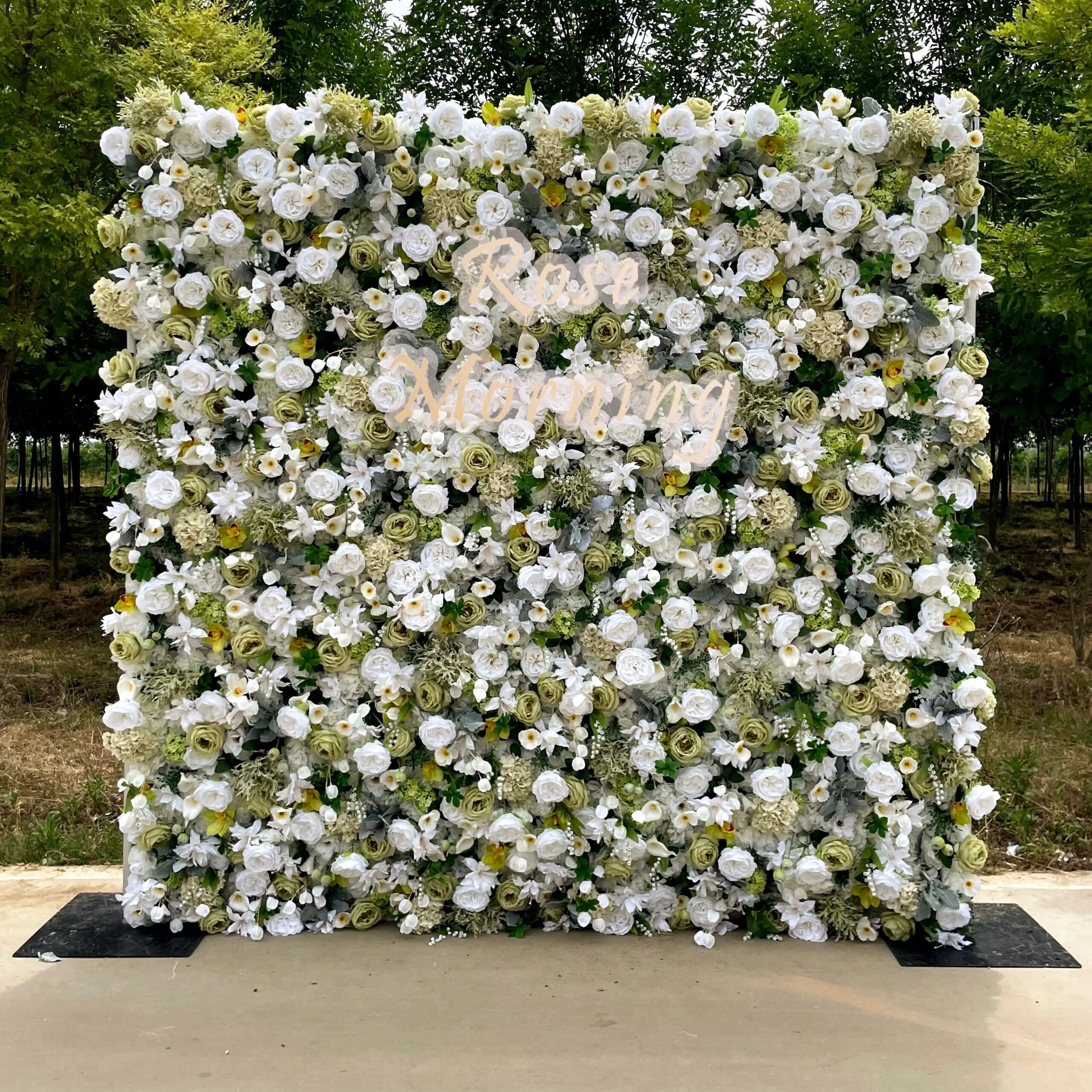 calla 5d garden series fabric artificial rolling up curtain flower wall rose morning 27803269.jpg